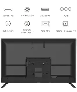 METZ Телевизор 40MTE2000Z 40" LED TV