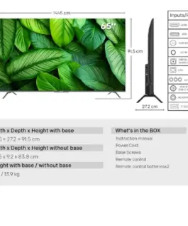 METZ Телевизор 65" UHD LED SMART TV
