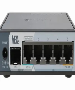 Alternative view of Mikrotik Рутер E60iUGS hEX S routerOS L4