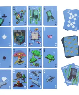 Alternative view of Карти за игра Paladone: Minecraft - Водоустойчиви карти за игра