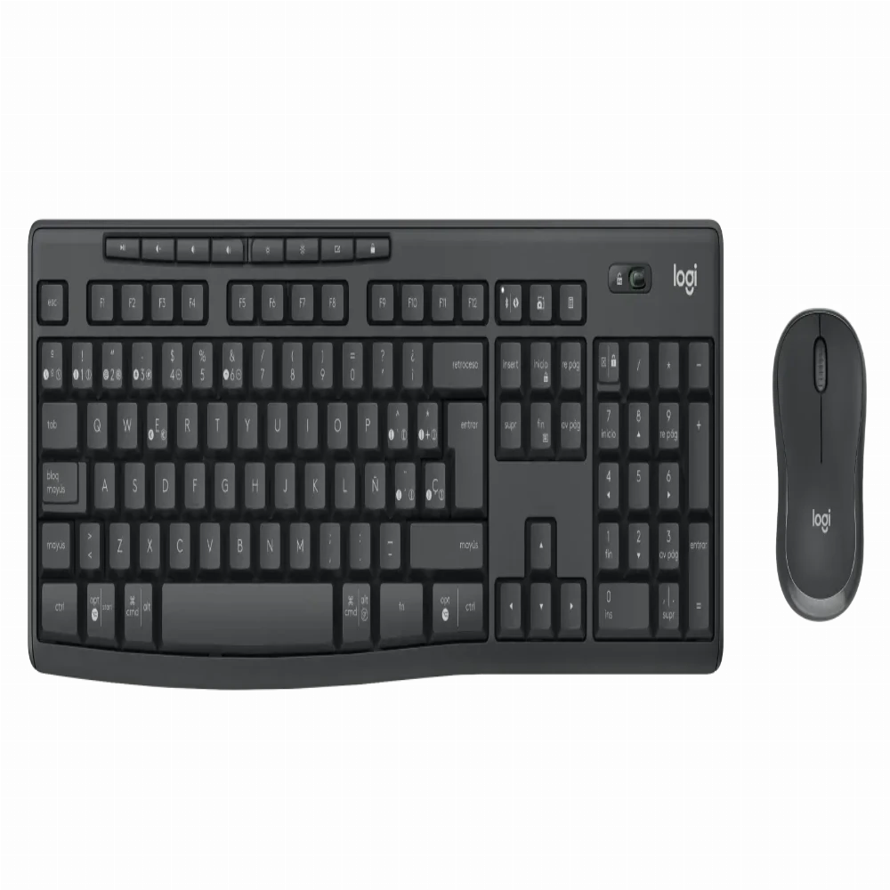 Комплект безжични клавиатура и мишка Logitech MK370 Bluetooth/2.4