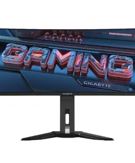 Гейминг монитор GIGABYTE MO34WQC - 34" QD-OLED WQHD 175Hz 0.03ms Vesa ClearMR 10000 HDR 400