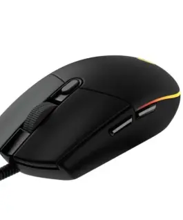 Alternative view of Геймърска мишка Logitech G203, Оптична (8000 dpi), USB, RGB, Черна