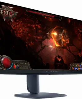 Alternative view of Геймърски монитор Alienware AW2725DM - 27" Fast IPS WQHD(2560x1440) 180Hz, 1ms, G-Sync Compatible