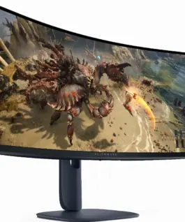Alternative view of Геймърски монитор Alienware AW3425DWM - 34" inch VA Curved WQHD(3440x1440), 180 Hz, 1ms, FreeSync Premium+