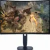 Геймърски монитор Alienware AW3425DWM - 34" inch VA Curved WQHD(3440x1440) 180 Hz 1ms FreeSync