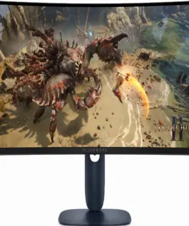 Геймърски монитор Alienware AW3425DWM - 34" inch VA Curved WQHD(3440x1440) 180 Hz 1ms FreeSync