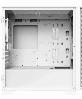 Alternative view of Montech кутия AIR 100 LITE, Micro ATX Case, TG, 2x120mm Fans, White