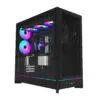 Montech кутия Case ATX - HS01 PRO (B) - 5 x 120 mm ARGB Fans USB-C Black
