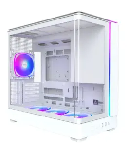 Montech кутия Case mATX - KING 15 PRO (W) - 4 x 120 mm A-RGB USB-C