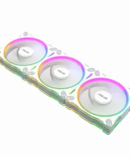 Комплект Вентилатори 3в1 ASUS PRIME MR120 ARGB Reverse White Edition