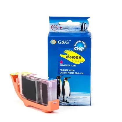 ГЛАВА ЗА CANON PIXMA PRO 100 - Magenta - ink tank - WITH CHIP / С ЧИП - /42/ - CLI-42M (CLI42M) - 6386B001 - PN NC-C-004