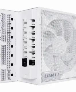 Alternative view of Захранващ блок Lian Li EDGE 1200W 80+ Gold PCIe 5.1, ATX 3.1 - Бяло