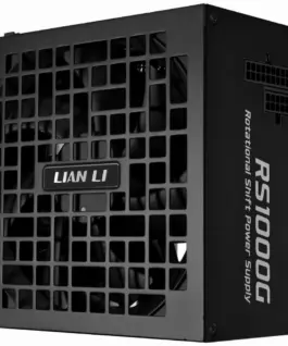 Захранващ блок Lian Li RS 1000W 80+ Gold PCIe 5.1 ATX 3.1 RS Hub - Черно