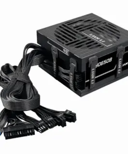 Alternative view of Захранващ блок Lian Li RB650B Black 650W 80+ Bronze PCIe 5.1, ATX 3.1