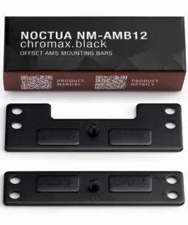 Alternative view of Noctua Mounting Kit NM-AMB12 Chromax. Black