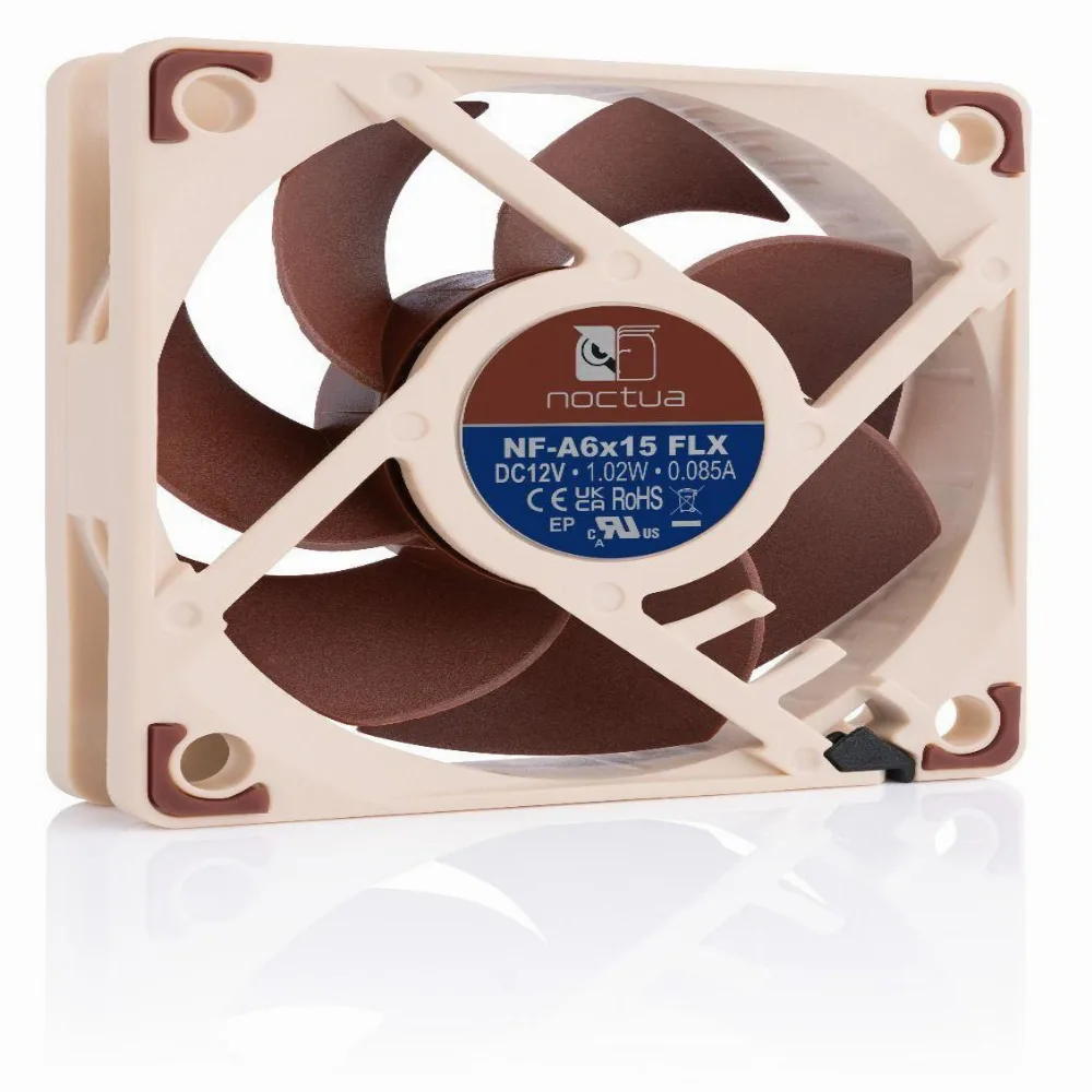 Вентилатор Noctua NF-A6x15 FLX, 60 x 60 x 15 mm - Image 3