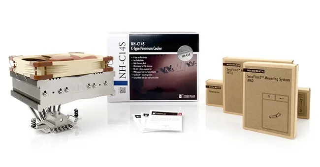 Noctua Охладител CPU Cooler NH-C14S LGA1700/1200/2066/AM4 - Image 43