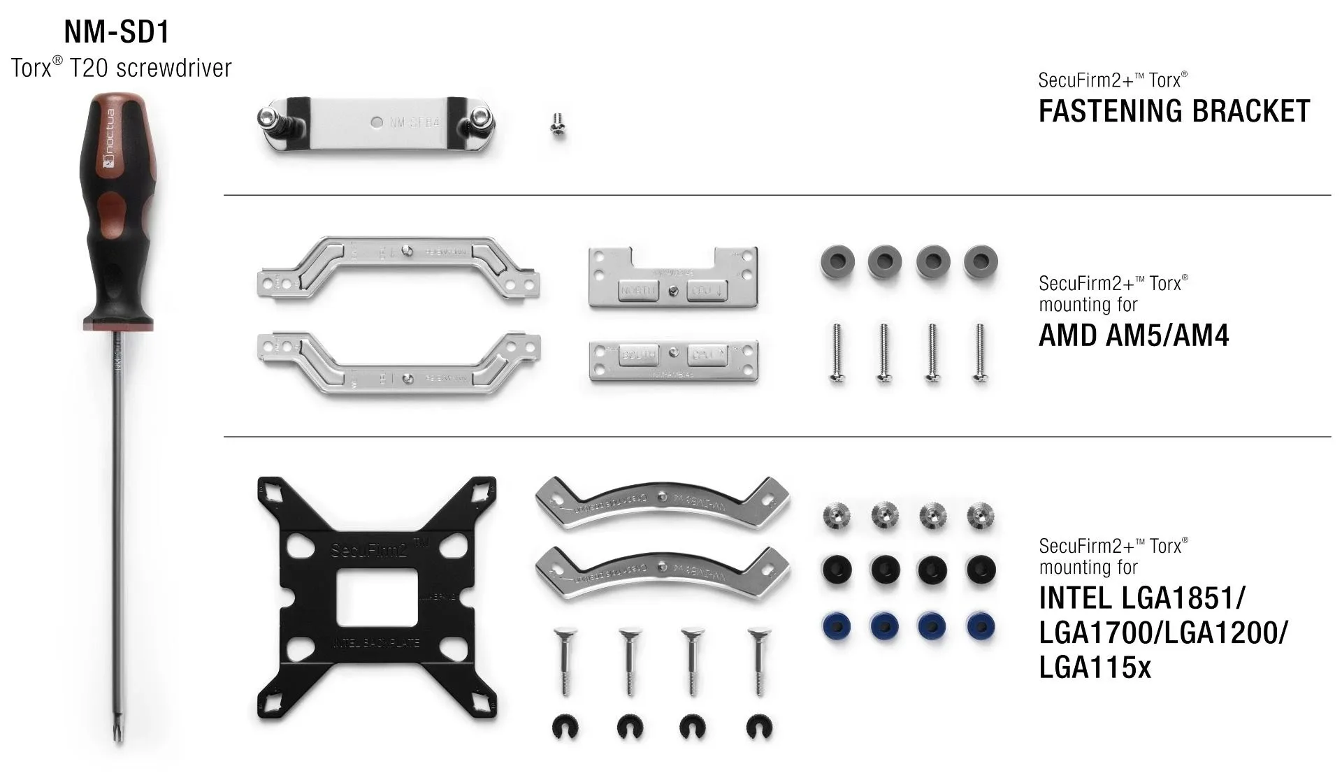Noctua Mounting KIT - NM-M1-MP78 - Image 52