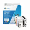 КОМПЛЕКТ 5 ГЛАВИ ЗА BROTHER DCP J4110DW/MFC J4410DW/J4510DW/J4610DW/J4710DW - MULTI PACK - LC123BK x 2/LC123C/LC123M/LC1