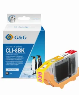 ГЛАВА ЗА CANON PIXMA IP 4200/5200/5200R/6600D/MP 500/800 - CLI-8BK (CLI8BK) - Black - Ink Tank - WITH CHIP / С ЧИП - /8/