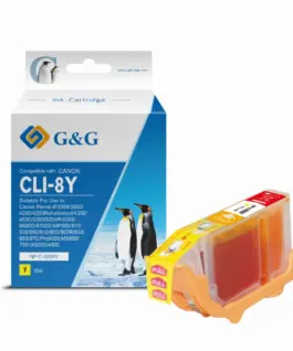 ГЛАВА ЗА CANON PIXMA IP 4200/5200/5200R/6600D/MP 500/800 - CLI-8Y (CLI8Y) - Yellow - WITH CHIP / С ЧИП - /8/ - 0623B002