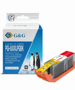 ГЛАВА ЗА CANON PIXMA IP 7250/PIXMA MG 5450/6350 - HIGH CAPACITY - Black - ink tank - WITH CHIP / С ЧИП - /550/ - PGI-55
