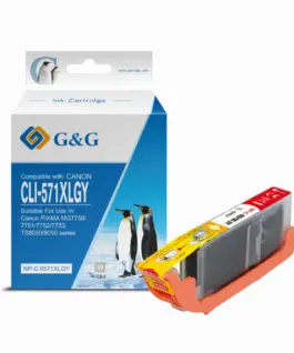 ГЛАВА ЗА CANON PIXMA MG 5750/5751/5752/5753/6850/6851/6852/6853/7750/7751/7752/7753 - HIGH CAPACITY - Grey - BS0335C - /