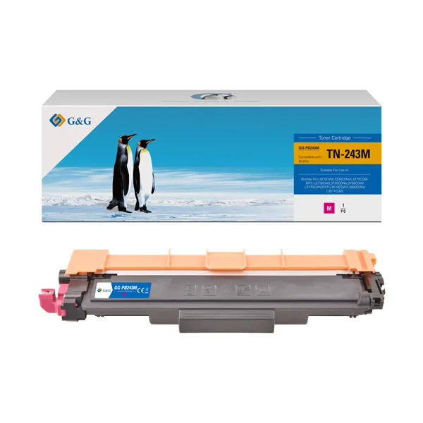 КАСЕТА ЗА BROTHER TN243M (TN-243M) - Magenta - PN NT-PB243M - G&G