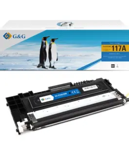 КАСЕТА ЗА HP Color Laser MFP 179FNW/MFP 178NW/150NW - /117A/ - Black - W2070A - WITH CHIP / С ЧИП - PN NT-PH2070BK -