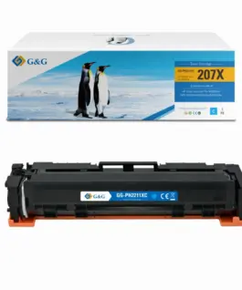 КАСЕТА ЗА HP Color Laserjet PRO M255dw/MFP M282nw/M283cdw/M283fdw - HIGH CAPACITY - /207X/ - Cyan - W2211X - PN NT-PH221