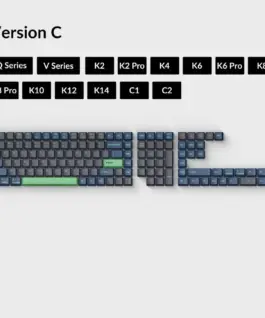 Капачки за клавиатура Keychron PBT Keycap Set - Hacker Version C