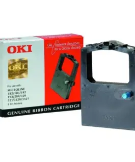 ЛЕНТА ЗА МАТРИЧЕН ПРИНТЕР OKI ML182/ML280/ML320/ML390/ML391/ML3321 - Black - PN 01108002 /