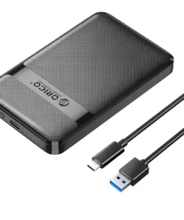 Orico кутия за диск Storage - Case - 2.5 inch USB-C - 2577C3-V1-BK