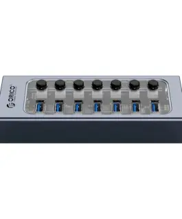 Orico хъб USB3.0 HUB 7 port with Power Adapter