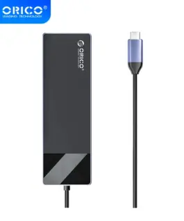 Orico докинг станция Docking Station Type-C - DM-10P-BK-BP - HDMI USB-C USB-A x 4 PD100W x 1 LAN (1Gbps)