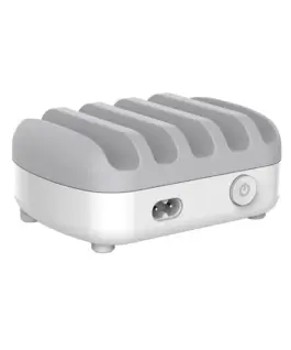 Orico зарядна станция за мобилни устройства Charger Station 220V - 5 x USB 40W White -