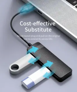 Orico хъб USB2.0 HUB 4 port White – FL02-WH