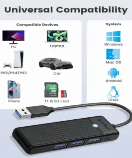 Orico хъб USB3.0 HUB – 3 x USB3.0