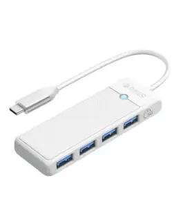Orico хъб USB3.1 HUB Type-C - 4 x USB3.0 - PAPW4A-C3-015-WH