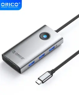 Orico докинг станция Docking Station Type-C - PW11-6P25R-GY-BP - HDMI USB-A x 3 PD100W x 1 LAN