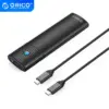 Orico външна кутия за диск Storage - Case - M.2 NVMe M/B key 10 Gbps Black -