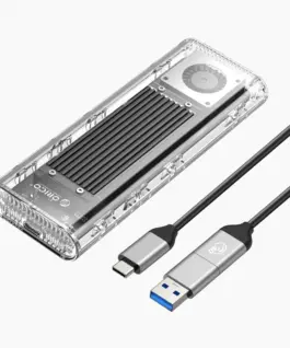 Alternative view of Orico външна кутия за диск Storage - Case - M.2 NVMe M key - 40Gbps, USB-A/USB-C - TCM2-U4-BK-BP