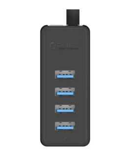 Orico хъб USB3.0 HUB 4 port – USB/Micro USB input