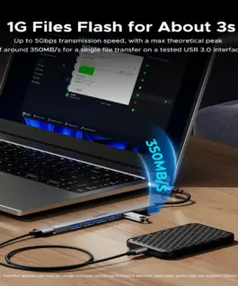 Orico хъб HUB USB-C 5 port – USB3.0 x 1