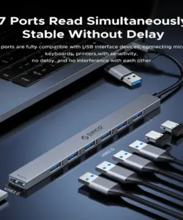 Orico хъб HUB USB-C 5 port – USB3.0 x 1