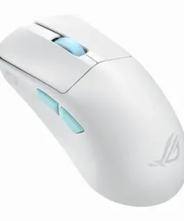 Alternative view of Геймърска безжична мишка ASUS ROG Harpe Ace Aim Lab Edition - White