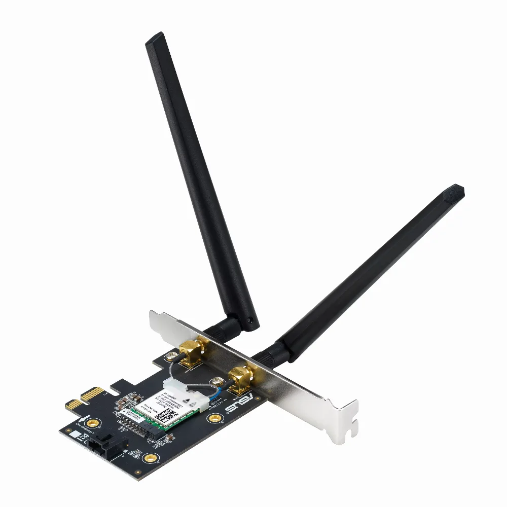 Безжичен адаптер ASUS PCE-BE6500 WiFi 7 PCI-e две външни антени и Bluetooth 5.4 - Image 4