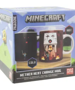 Чаша с термо ефект Paladone Minecraft Nether Heat Change Mug PP10590MCF