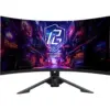 Геймърски Монитор ASRock PG34QRT2B - 34" WQHD (3440x1440) 1500R VA 180Hz 1ms